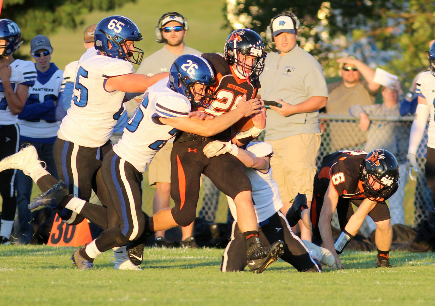Saint Croix Central at Elk Mound football 8-29-19